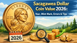 Sacagawea Dollar Coin Value 2026: Year, Mint Mark, Errors & Tips