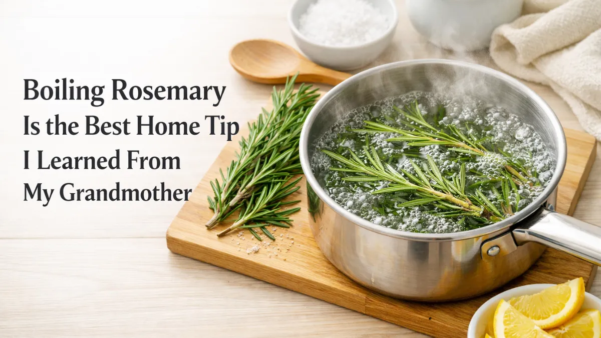 Boiling Rosemary Is the Best Home Tip I Learned From My Grandmother