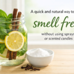 A quick and natural way to make any room smell fresh, without using sprays or scented candles