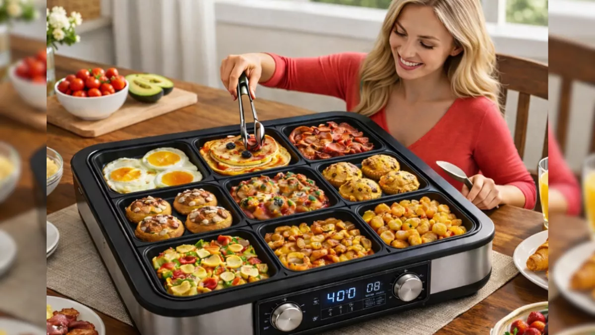 Goodbye Air Fryer: New Kitchen Gadget Offers 9 Cooking Methods in One Appliance