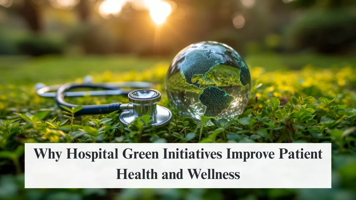 Why Hospital Green Initiatives Improve Patient Health and Wellness